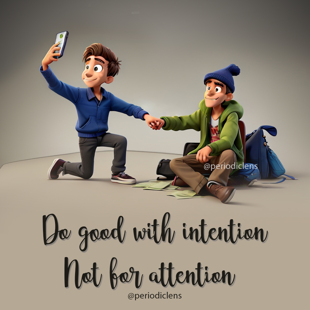 Genuine Goodness: Doing Good with Intention, Not for Attention