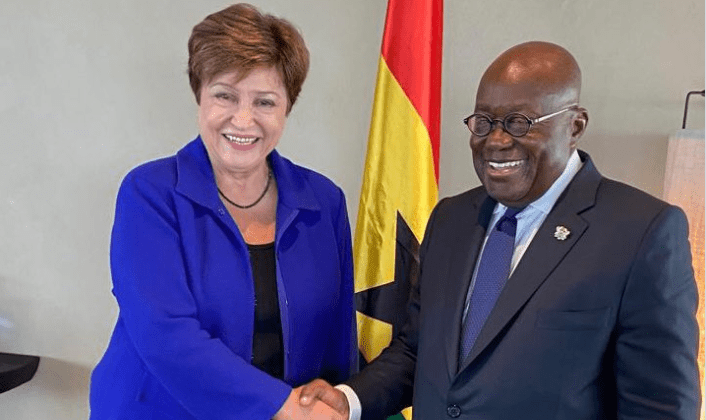 IMF Boss Commends Ghana’s Economic Progress